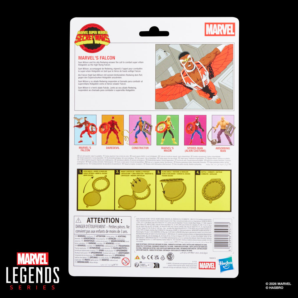 Marvel Legends Series Secret Wars Falcon