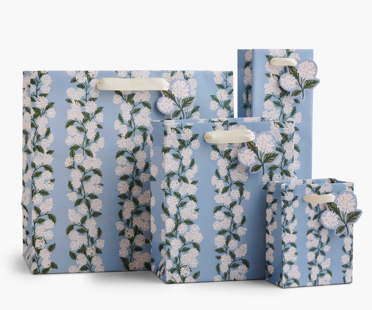 Hydrangea Wine Gift Bag