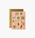 Yuletide Holiday Card - Single Card