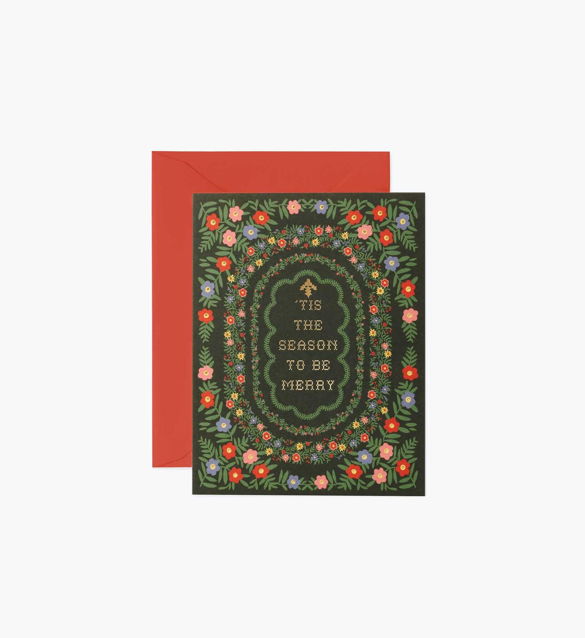 Alpine Holiday Card - Single Card