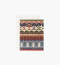 Ski Chalet Holiday Card - Single Card