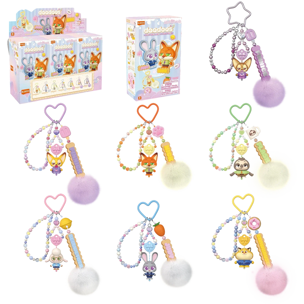 Blokees Zootopia Art Series 01 Marshmallow Adventures (Box of 6 Individually Boxed)