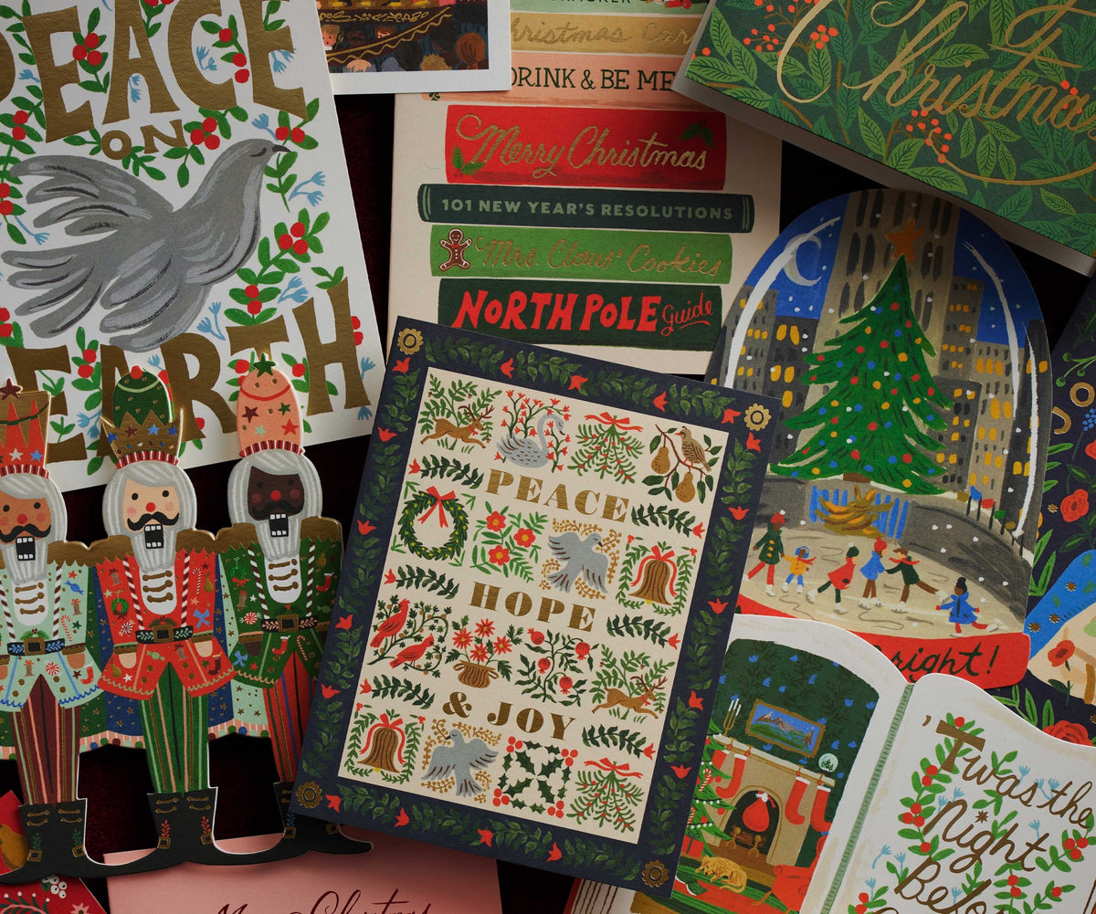 Christmastide Holiday Card - Single Card
