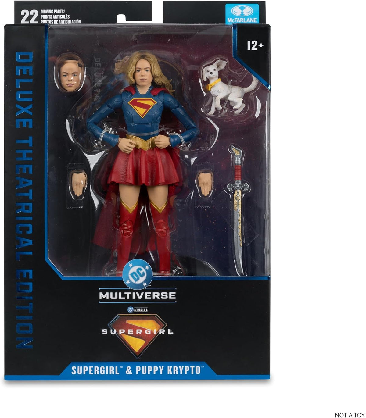 DC Multiverse Deluxe Theatrical Supergirl & Baby Krypto (Supergirl 2026 Movie)