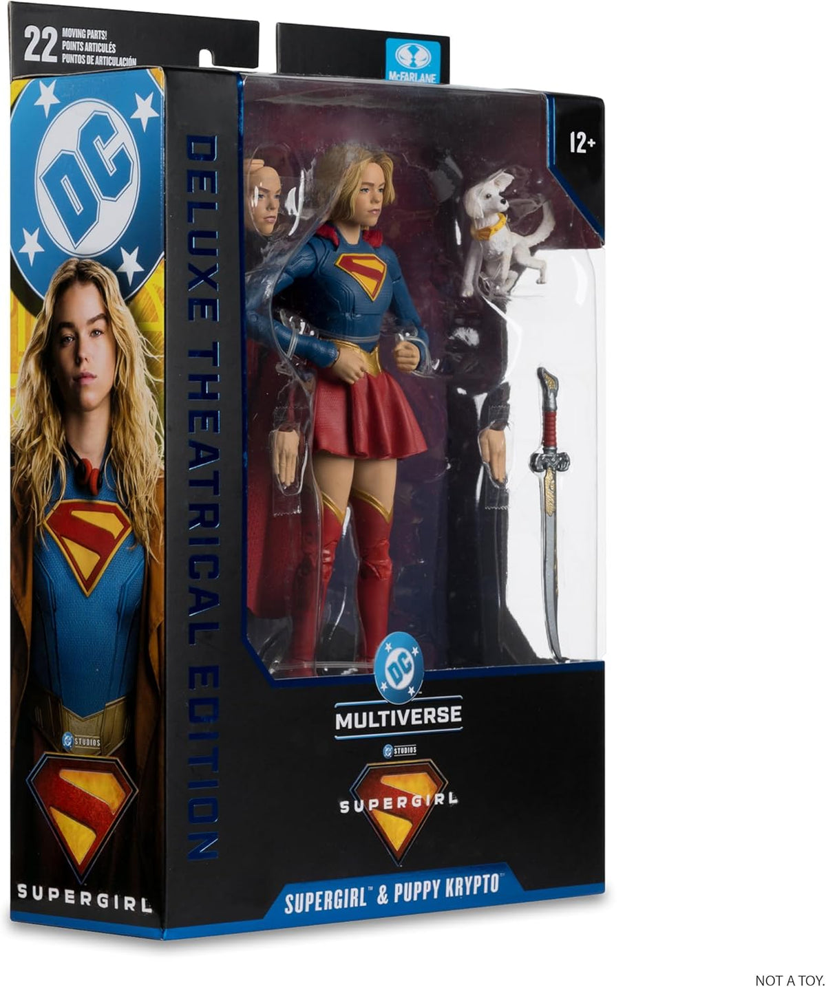 DC Multiverse Deluxe Theatrical Supergirl & Baby Krypto (Supergirl 2026 Movie)