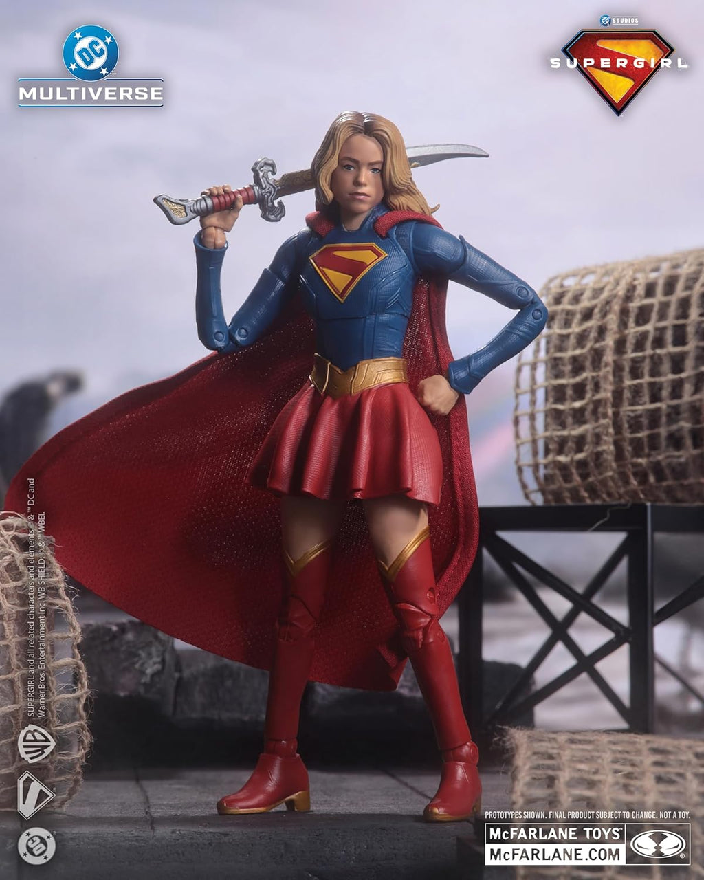 DC Multiverse Deluxe Theatrical Supergirl & Baby Krypto (Supergirl 2026 Movie)