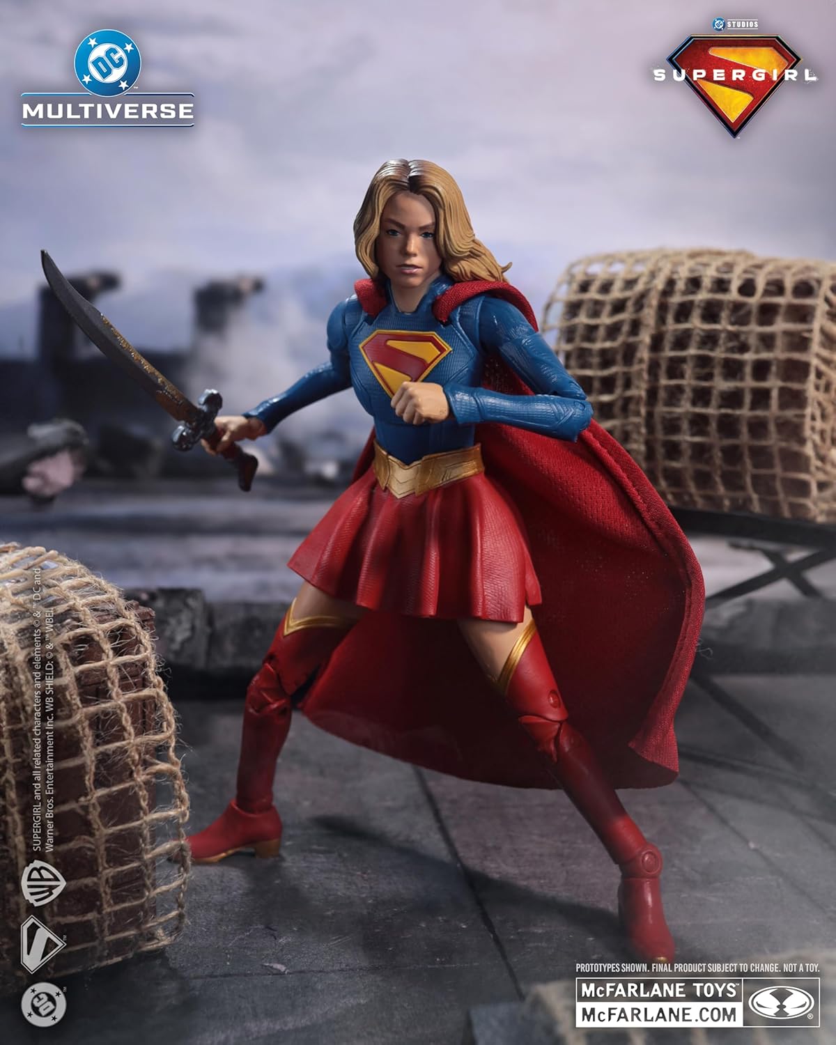 DC Multiverse Deluxe Theatrical Supergirl & Baby Krypto (Supergirl 2026 Movie)