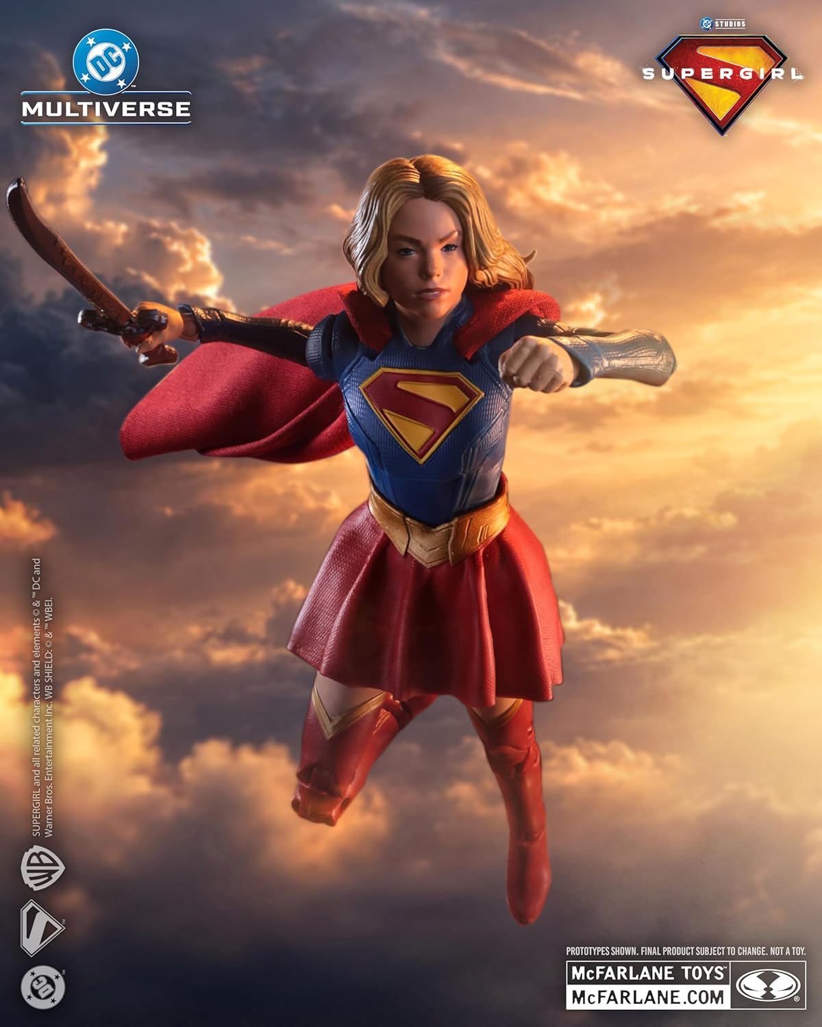 DC Multiverse Deluxe Theatrical Supergirl & Baby Krypto (Supergirl 2026 Movie)