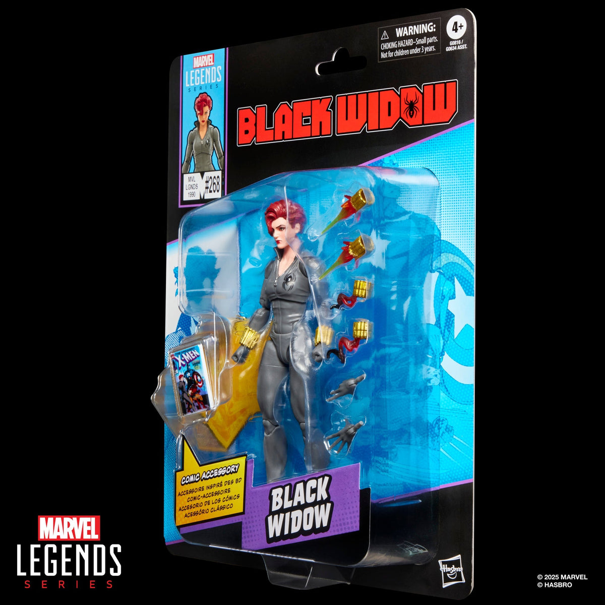 Marvel Legends Series Black Widow (1990's Uncanny X-Men #268 Mini-Comic)