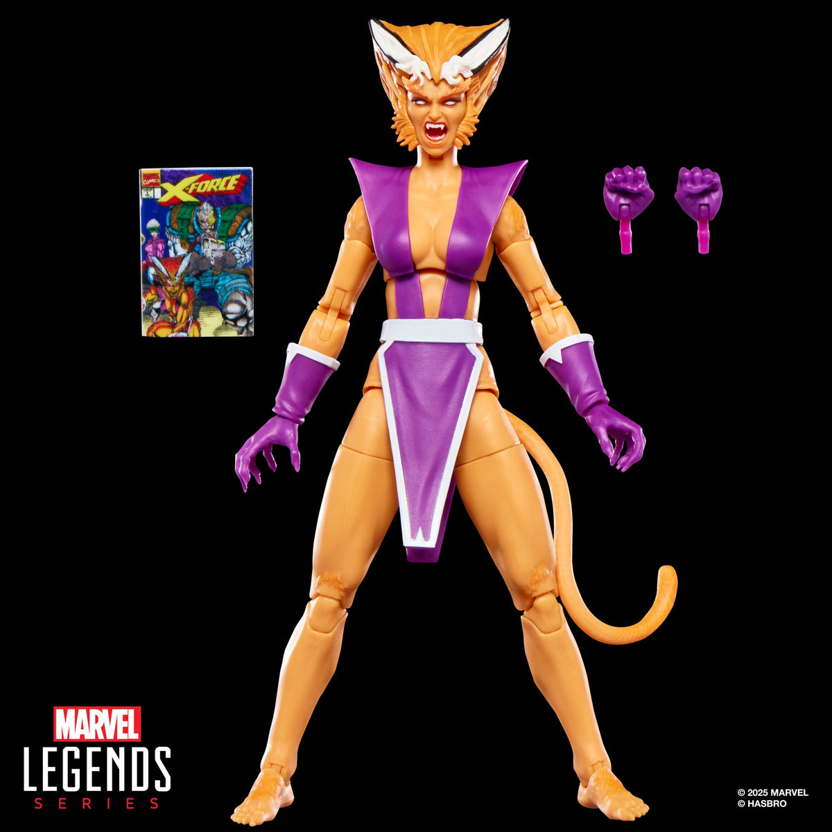 Marvel Legends Series Feral (1991's X-Force #1 Mini-Comic)