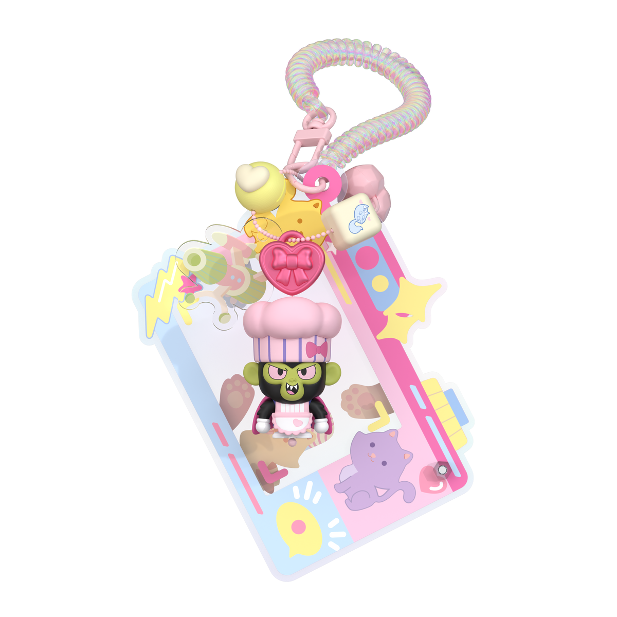 Blokees The Powerpuff Girls daadoos Art Series 01 Lens Lumen Tales Acrylic Card Sleeve (Box Of 6 Individually Boxed)
