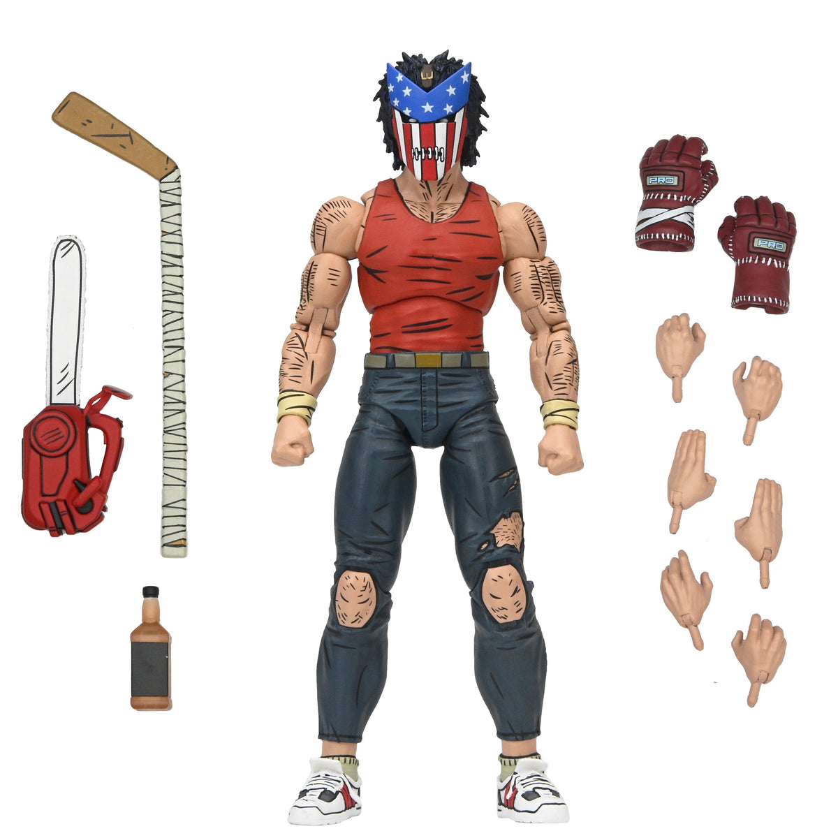 NECA Teenage Mutant Ninja Turtles Mirage Ultimate Body Count Casey Jones