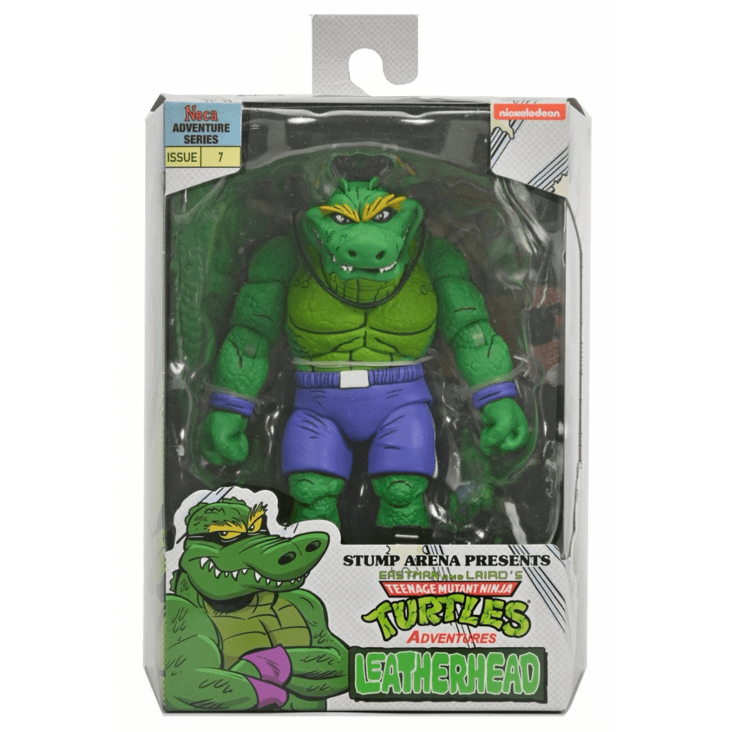 NECA Teenage Mutant Ninja Turtles Stump Wrestling Leatherhead (Archie Comics)