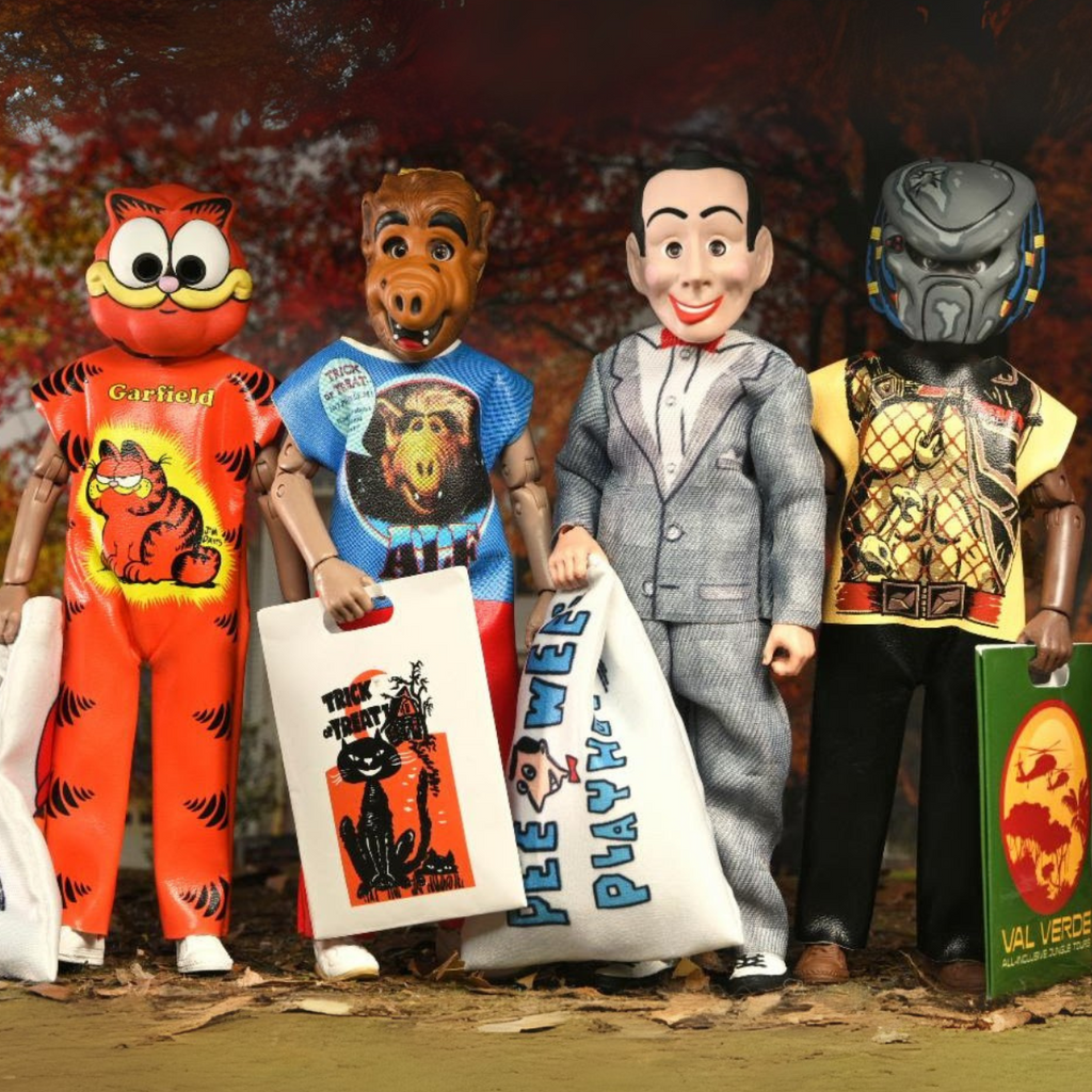 NECA Ben Cooper Costumes Series 8: 80's at 8 Set of 4 (6" Clothed Figures)