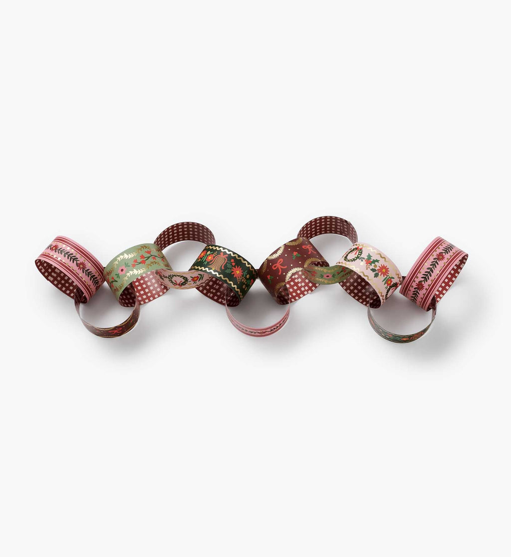 Paper Chain Kit - Holly Jolly
