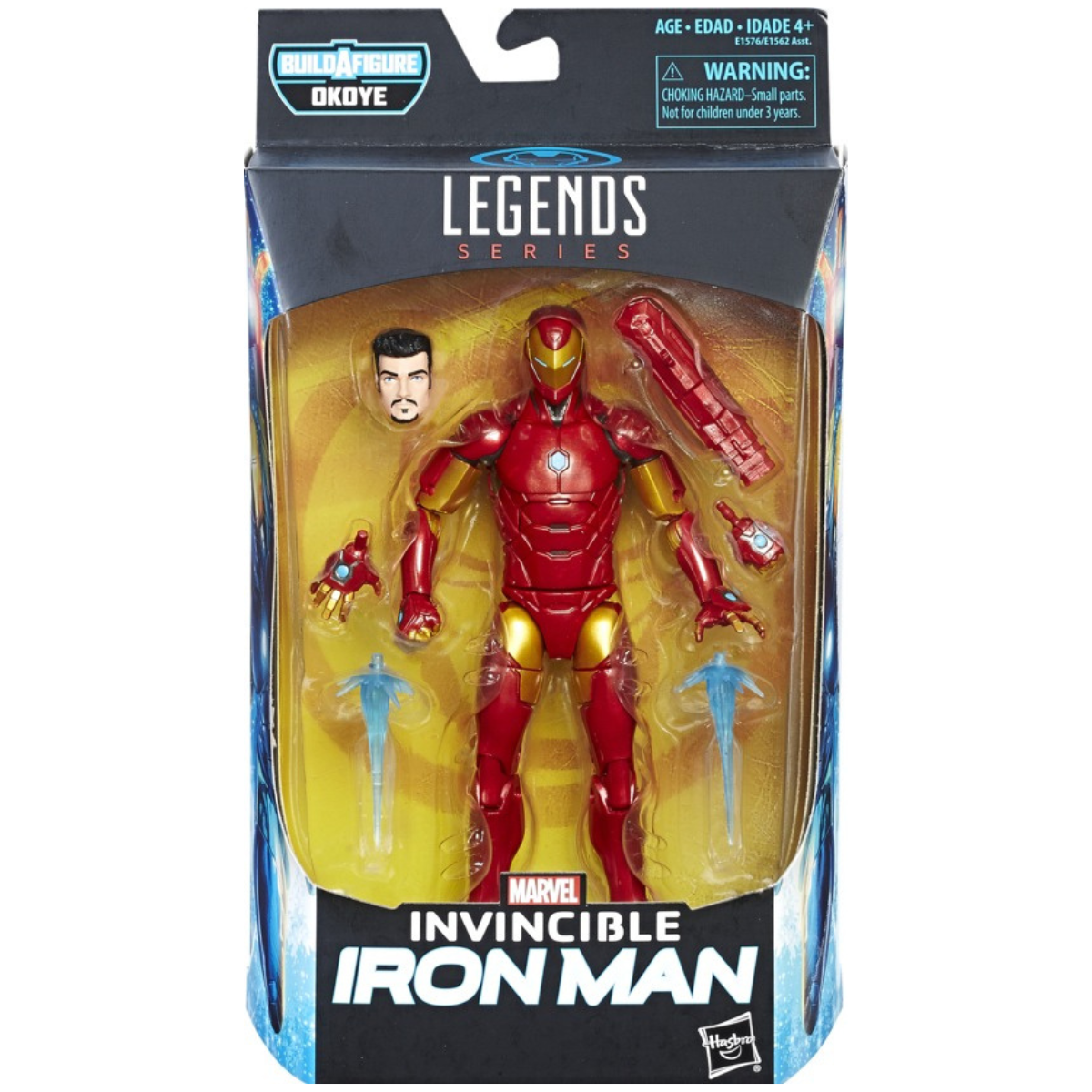 Marvel Legends Invincible Iron Man (Okoye BAF) - Pre-Owned / In Box