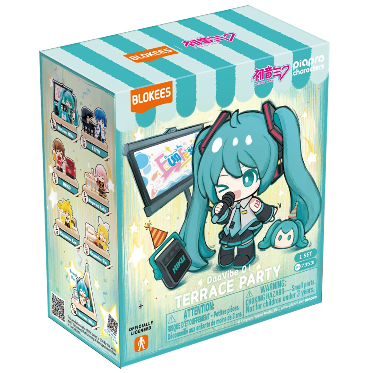 Blokees Hatsune Miku VB01 Terrace Party (Single Random Blind Box)