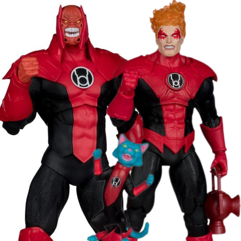 DC Multiverse Atrocitus Megafig & Red Lantern Corps 2-Pack