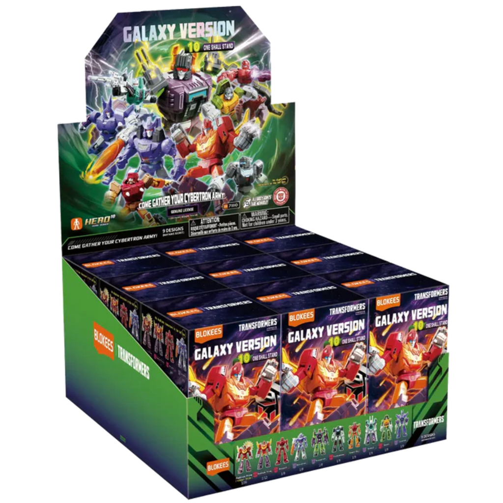 Blokees Transformers Galaxy 10: One Shall Stand (Box Of 9 Individually Boxed)