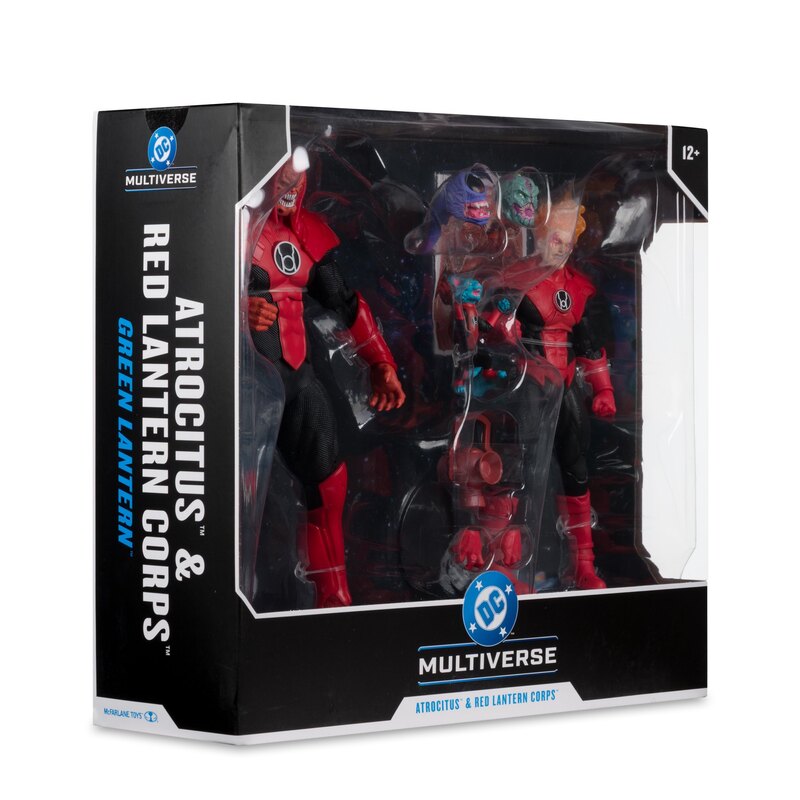 DC Multiverse Atrocitus Megafig & Red Lantern Corps 2-Pack