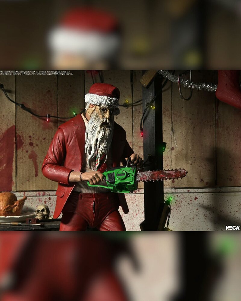 NECA Texas Chainsaw Massacre Ultimate Santa Leatherface