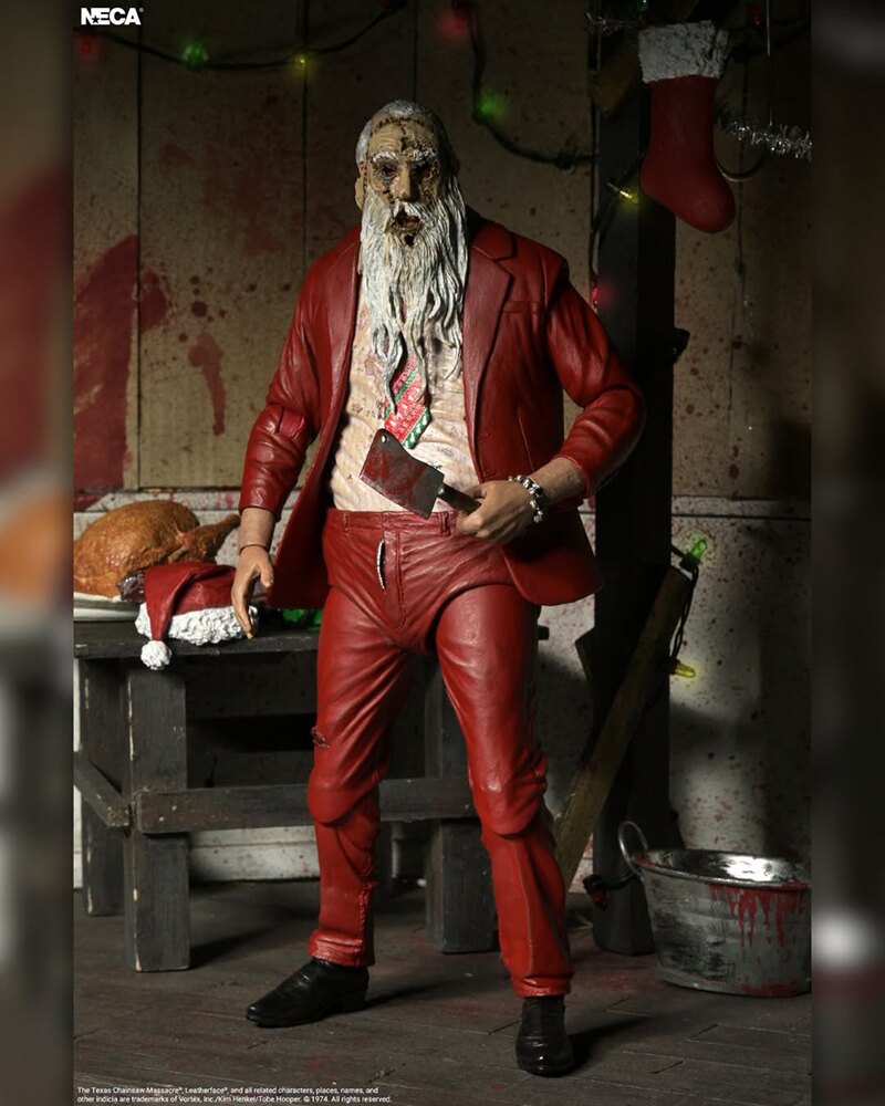 NECA Texas Chainsaw Massacre Ultimate Santa Leatherface