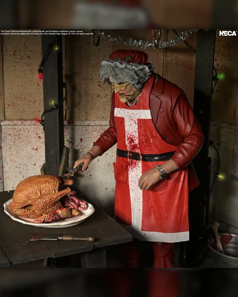 NECA Texas Chainsaw Massacre Ultimate Santa Leatherface