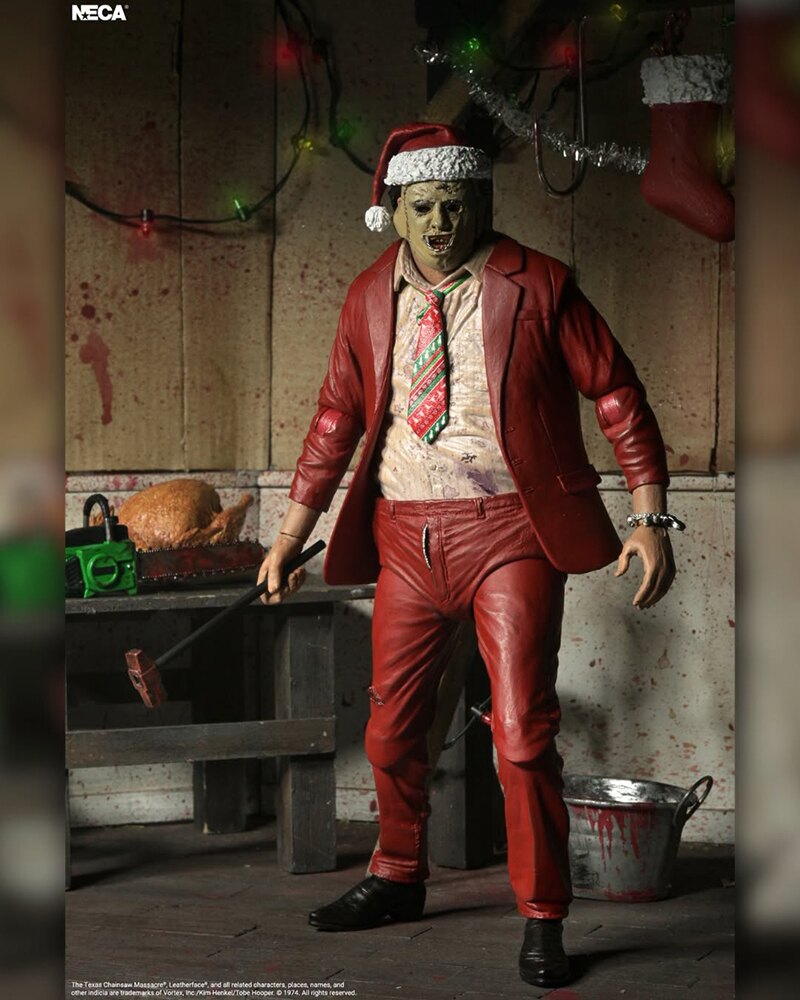 NECA Texas Chainsaw Massacre Ultimate Santa Leatherface