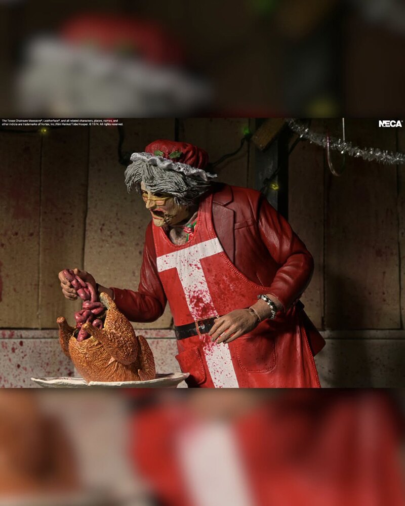 NECA Texas Chainsaw Massacre Ultimate Santa Leatherface