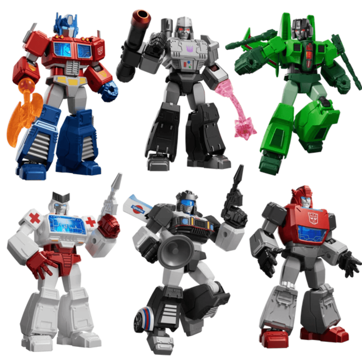 Blokees Transformers Shining Version 01 Roll Out (Box of 6 Individually Boxed)