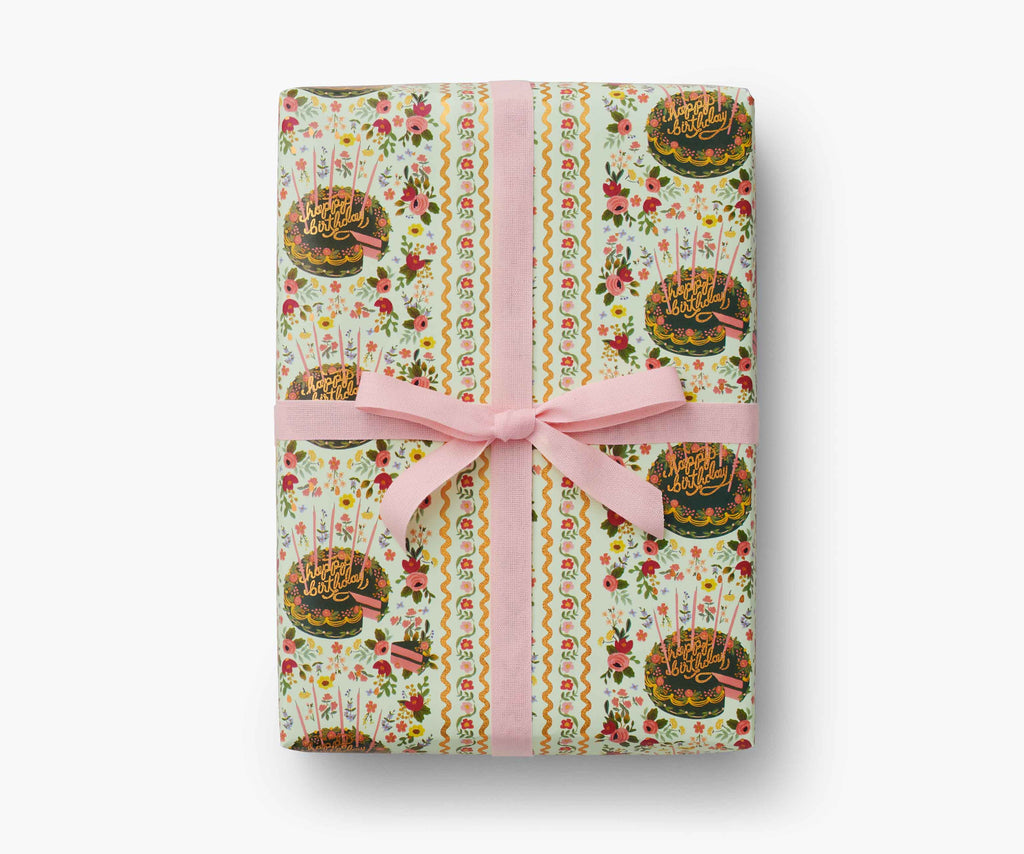 Wrapping Roll - Floral Cake