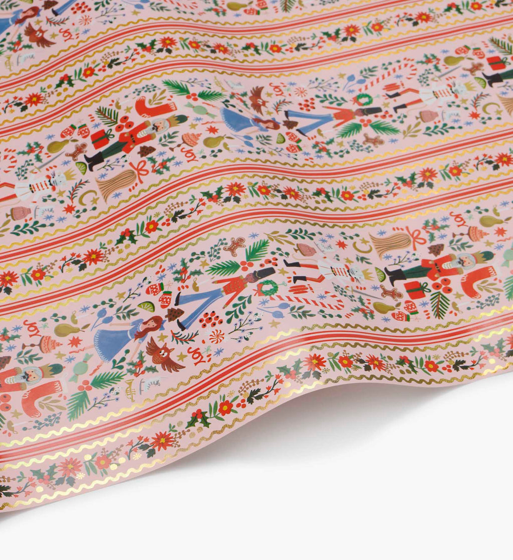Holiday Wrapping Roll - Holly Jolly Nutcracker