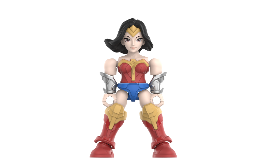 Blokees DC Defender Version 02: Justice League (Box Of 12 Individually Boxed)