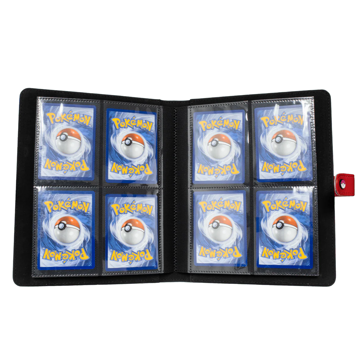 Ultra Pro Pokémon Premium Red 4-Pocket Snap Binder