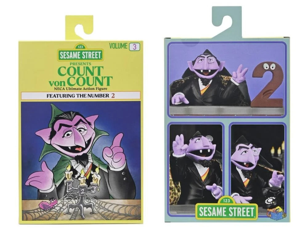 NECA Sesame Street Ultimate The Count