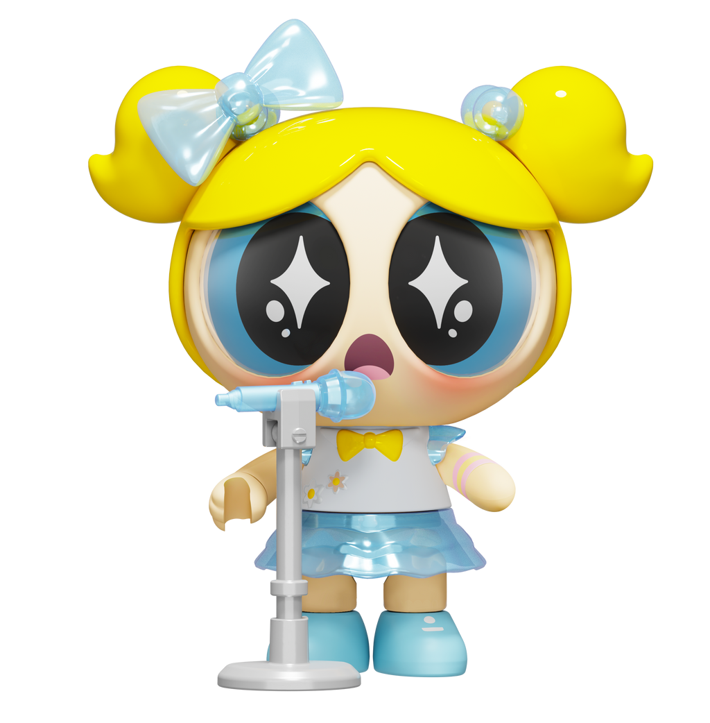 Blokees The Powerpuff Girls MOKOO Series 01: Cute Beats (Box Of 9 Individually Boxed)