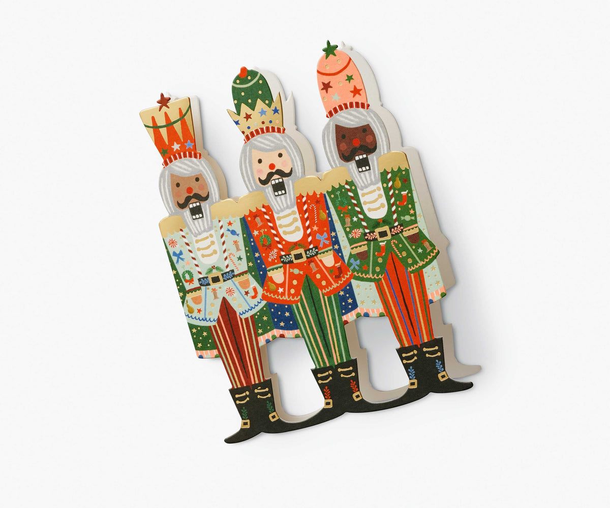 Nutcracker Brigade Holiday Card - Single Card