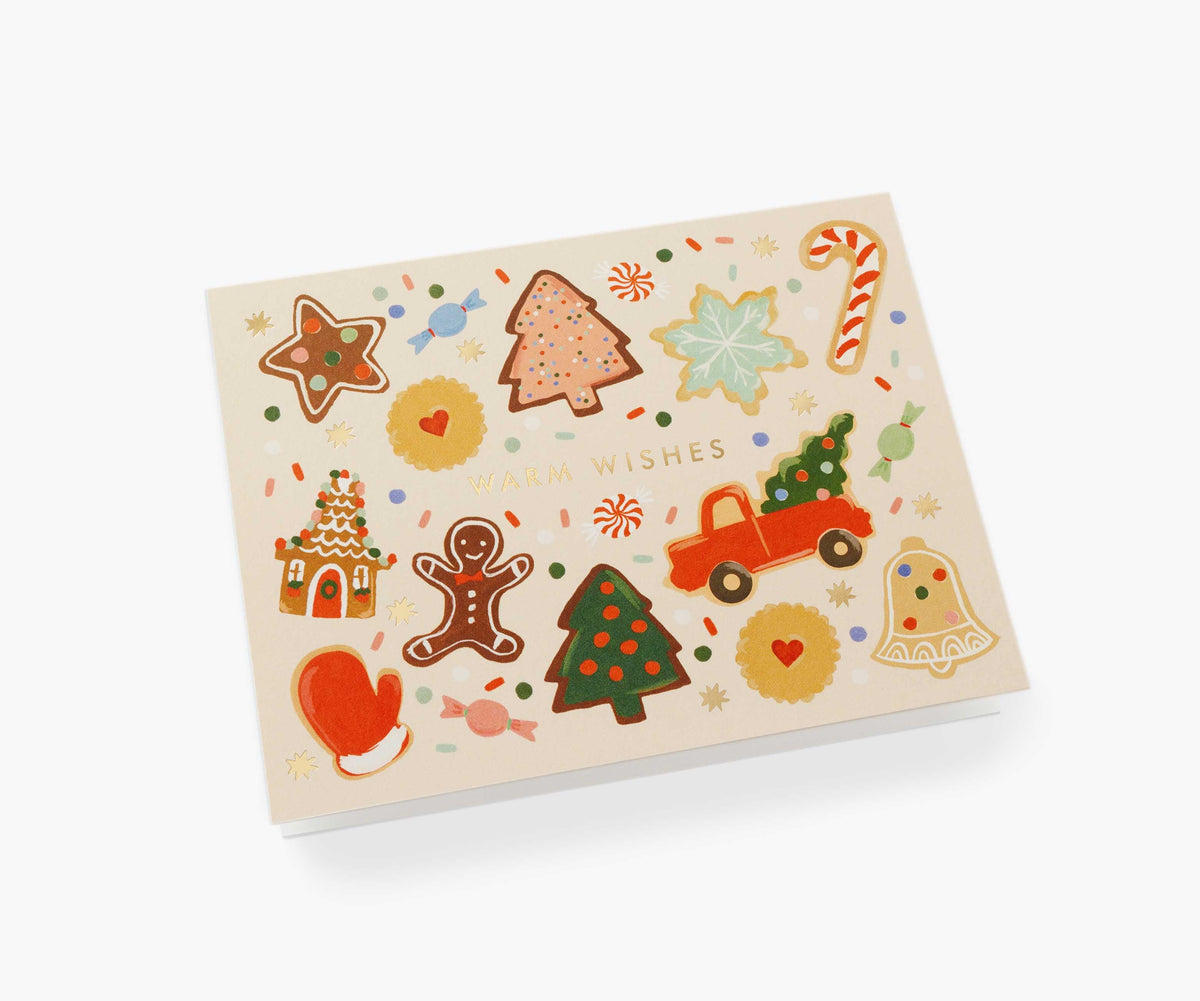 Holiday Cookies Holiday Card - Single Card