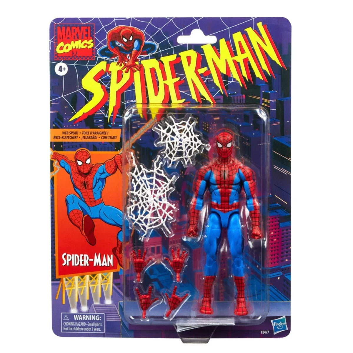 Marvel Legends Series Exclusive Retro Spider-Man (Cell Shaded)