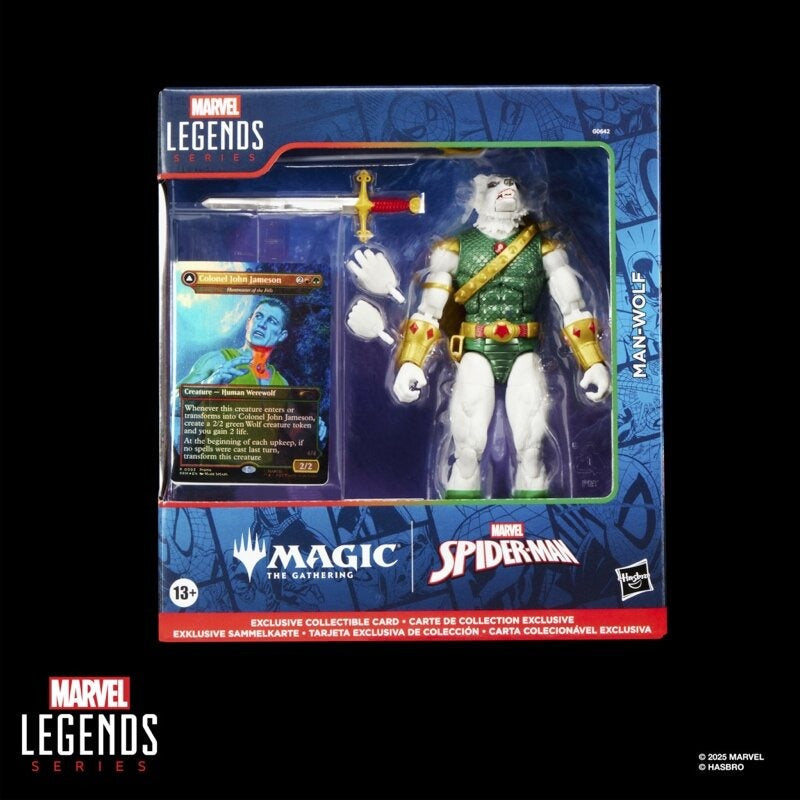 Marvel Legends Series Magic: The Gathering Agent Man-Wolf