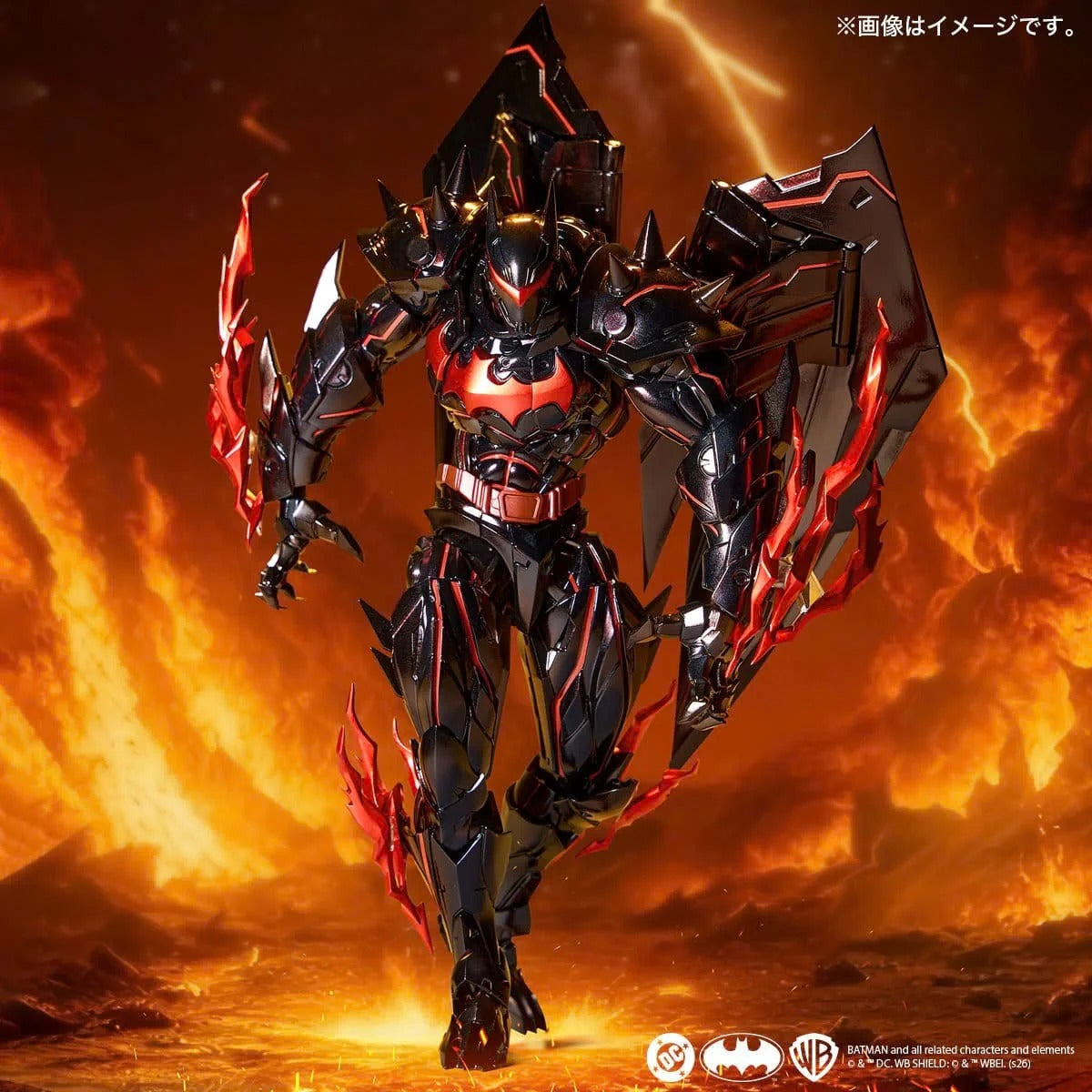 Amazing Yamaguchi DC Comics Revoltech NR116 Hellbat