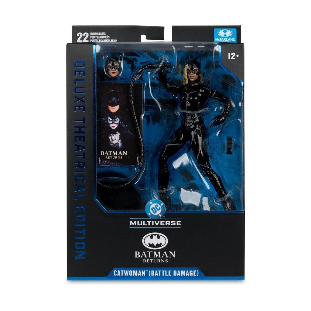DC Multiverse Theatrical Deluxe Battle Damaged Catwoman (Batman Returns)