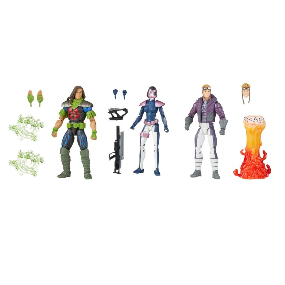 Marvel Legends Series X-Force 3-Pack (Rictor, Domino, & Cannonball)