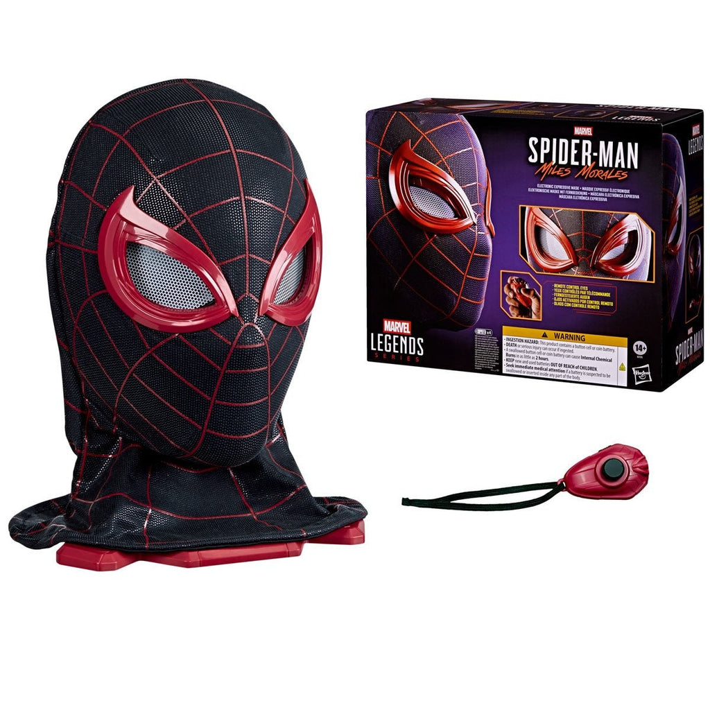 Marvel Legends Series Premium Roleplay Miles Morals Expressive Mask