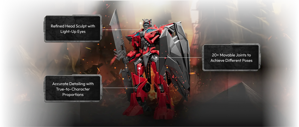 Blokees Transformers Classic Class 24 Sentinel Prime