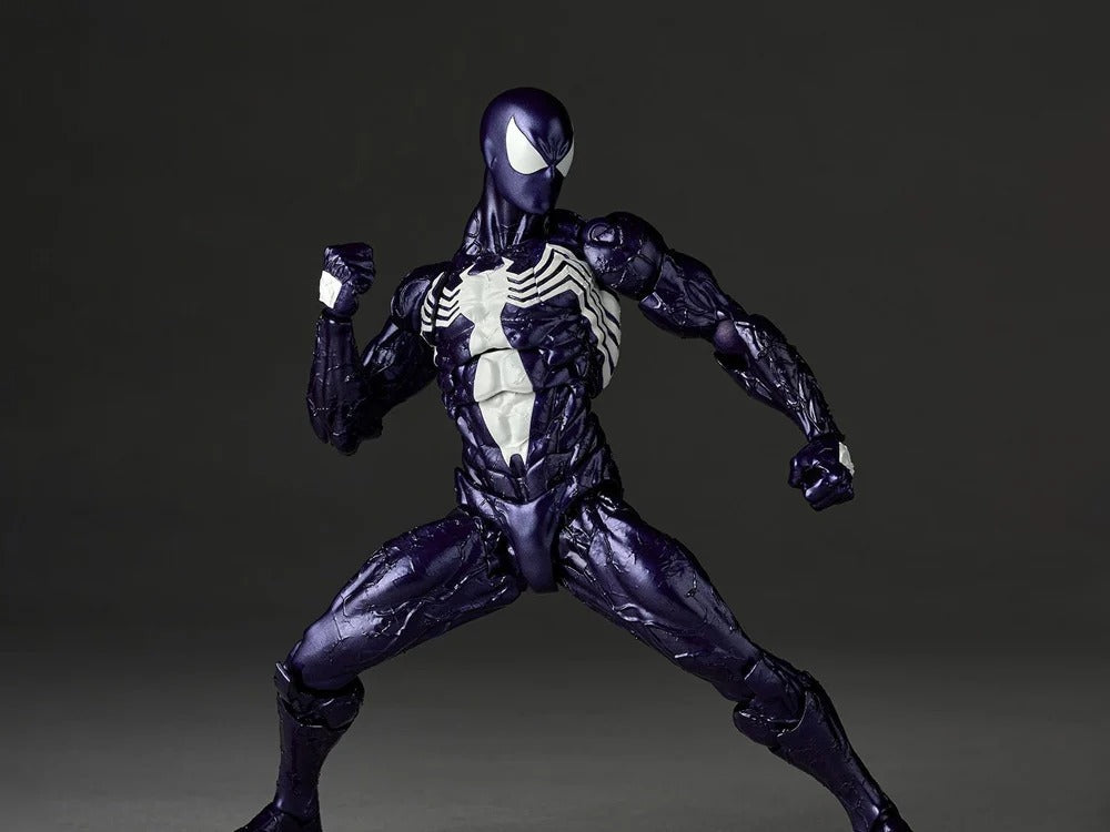Marvel Comics Amazing Yamaguchi Revoltech NR106 Symbiote Suit Spider-Man (Purple Version)