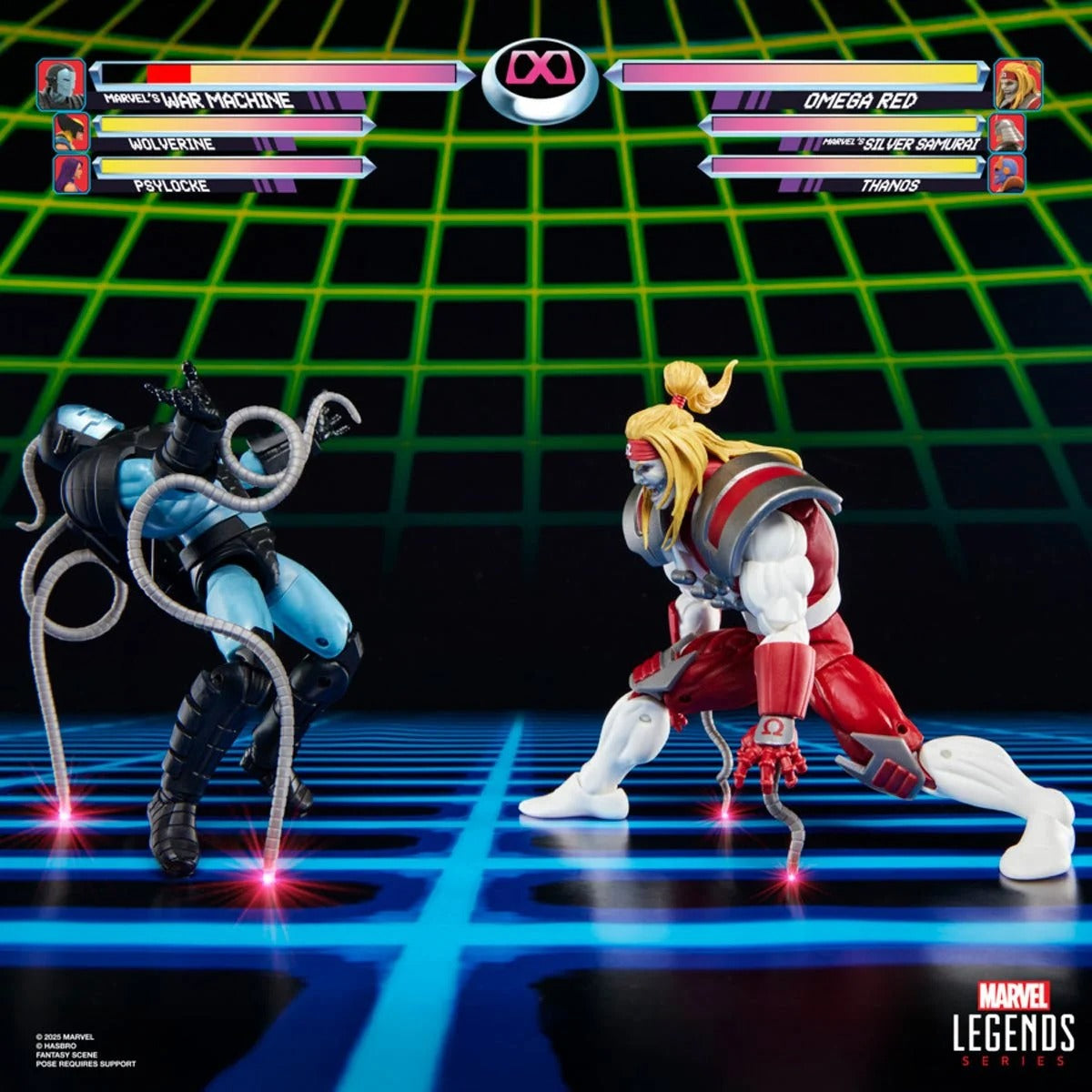 Marvel Legends Series Gamerverse Exclusive War Machine vs Omega Red