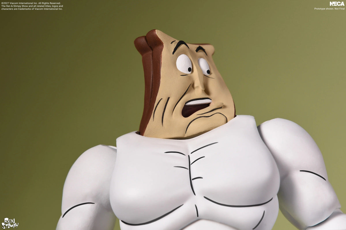 NECA The Ren & Stimpy Show Ultimate Powdered Toast Man