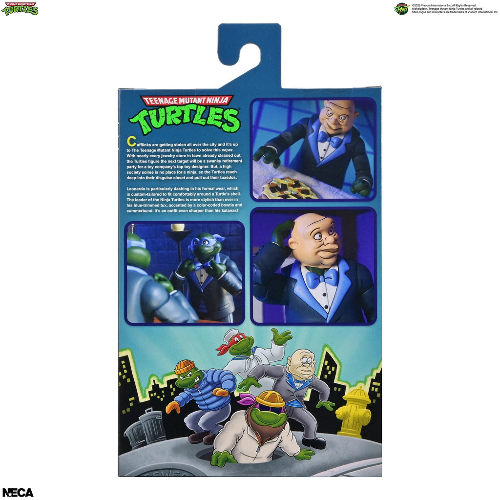 NECA Teenage Mutant Ninja Turtles Ultimate Tuxedo Leonardo (1987 Cartoon)