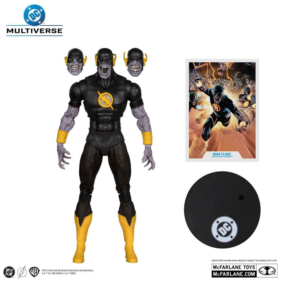 DC Multiverse Red Platinum Label Dark Flash